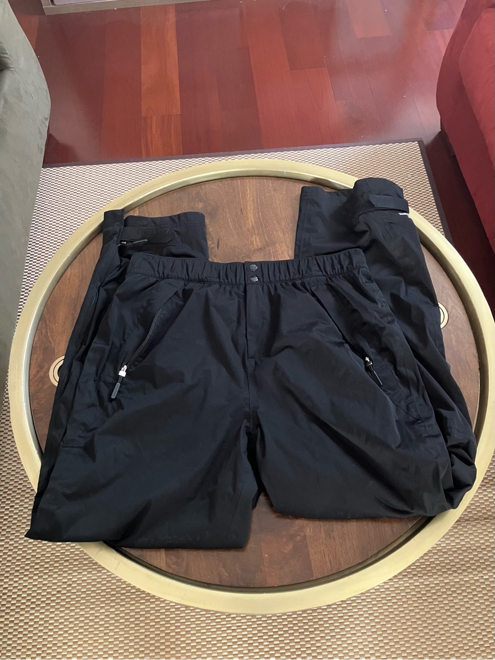 Adidas Activewear Black Climaproof Packable Golf Pants AGC005 Men’s Size Medium